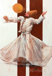 Abdul Hameed, 12 x 18 inch, Acrylic on Canvas, Figurative Painting, AC-ADHD-068